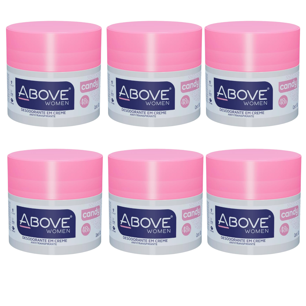 Monte seu Kit Desodorante em Creme Above 50g - Candy - 6
