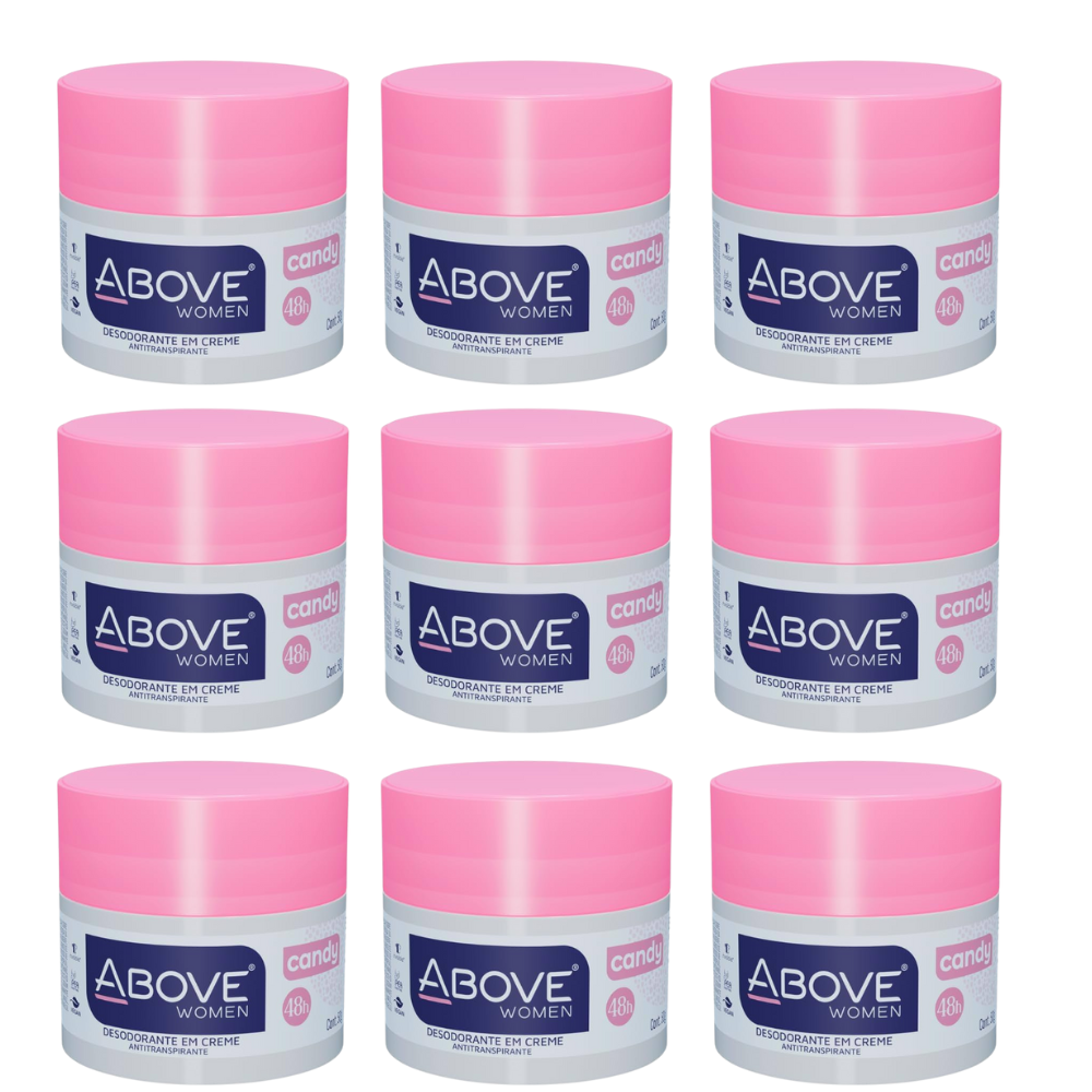 Monte seu Kit Desodorante em Creme Above 50g - Candy - 9
