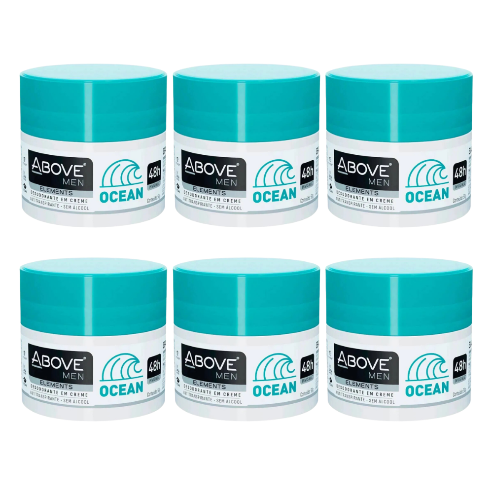 Monte seu Kit Desodorante em Creme Above 50g - Ocean - 6
