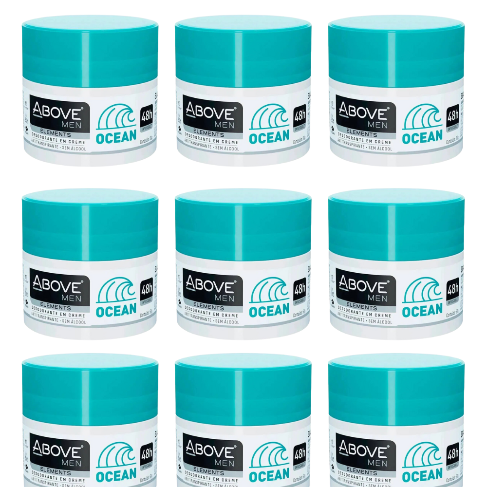 Monte seu Kit Desodorante em Creme Above 50g - Ocean - 9