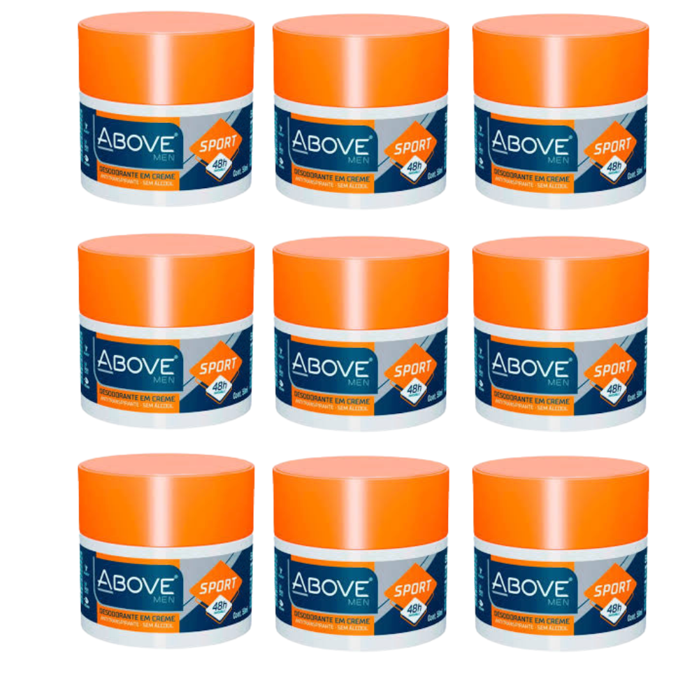 Monte seu Kit Desodorante em Creme Above 50g - Sport - 9