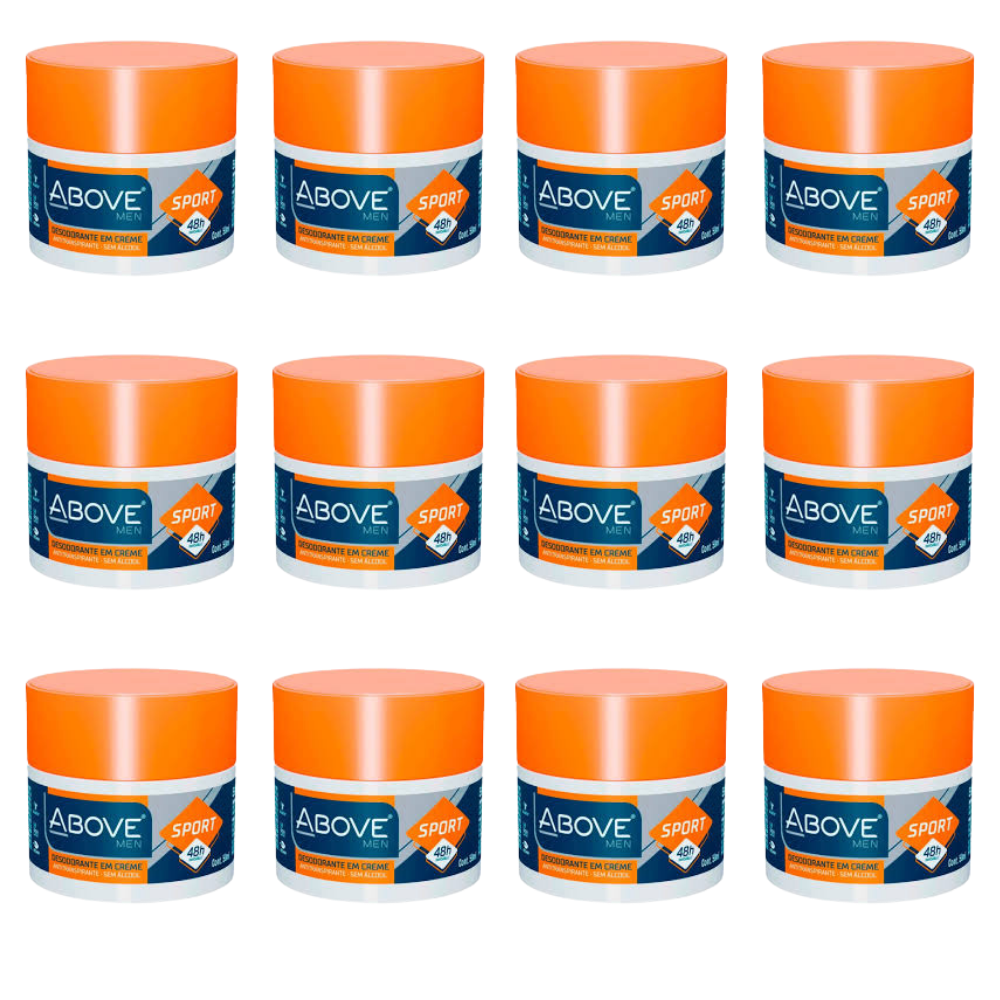 Monte seu Kit Desodorante em Creme Above 50g - Sport - 12