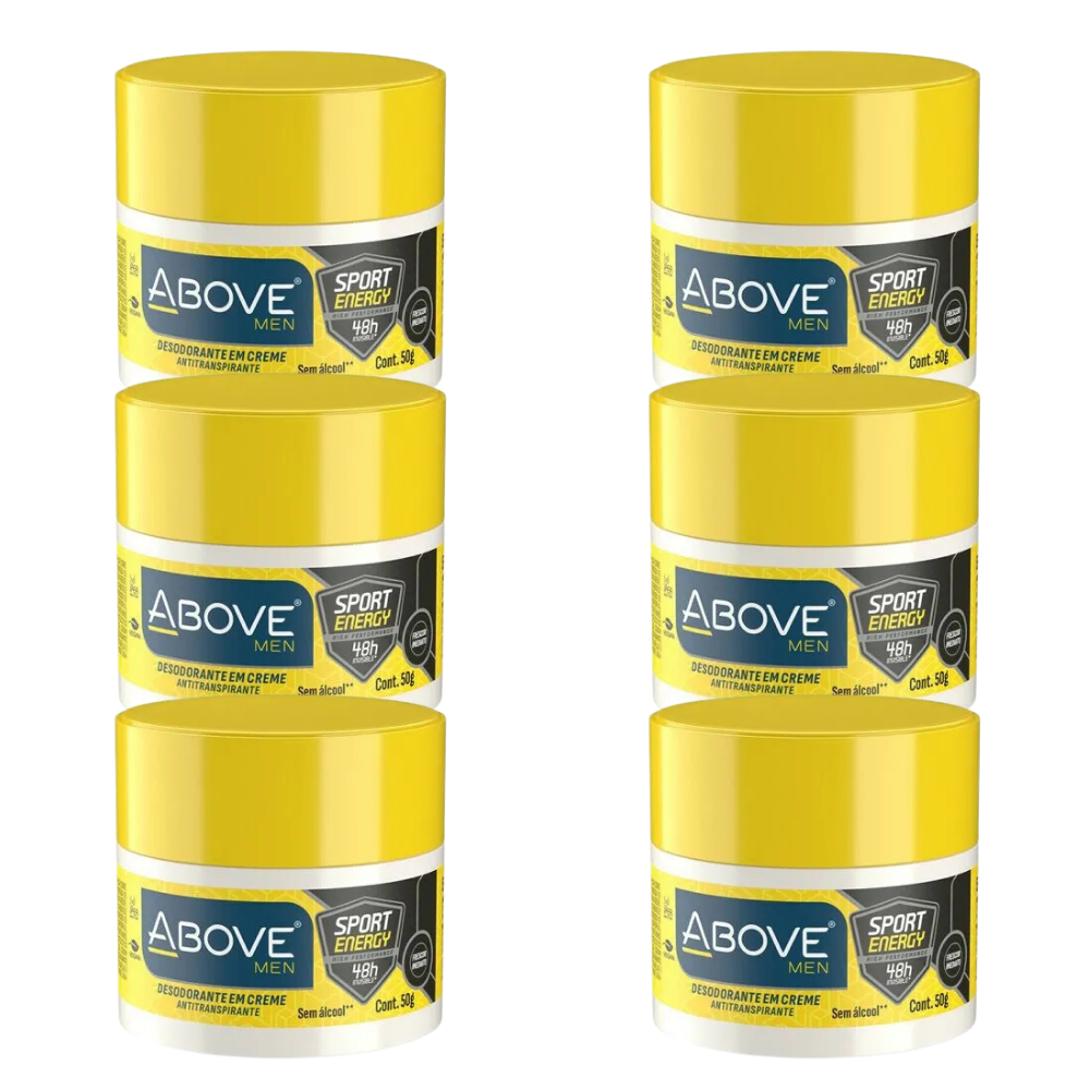 Monte seu Kit Desodorante em Creme Above 50g - Sport Energy - 6