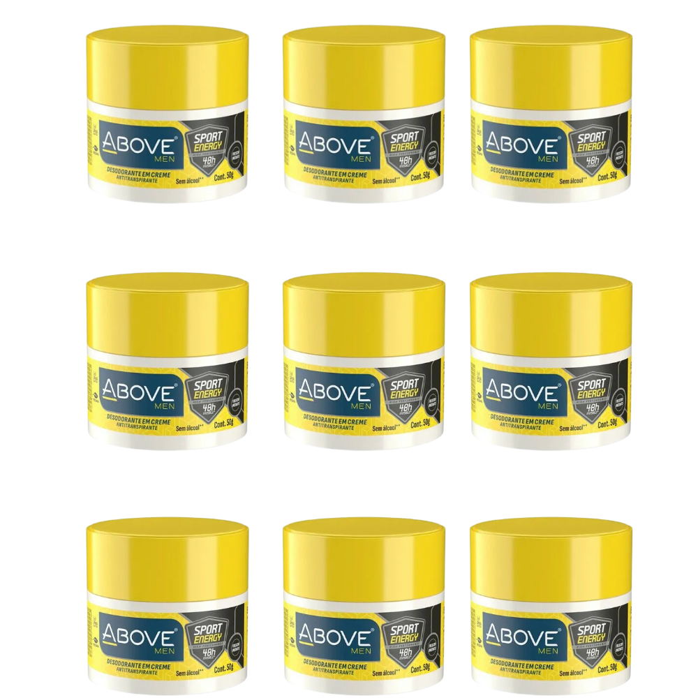 Monte seu Kit Desodorante em Creme Above 50g - Sport Energy - 9