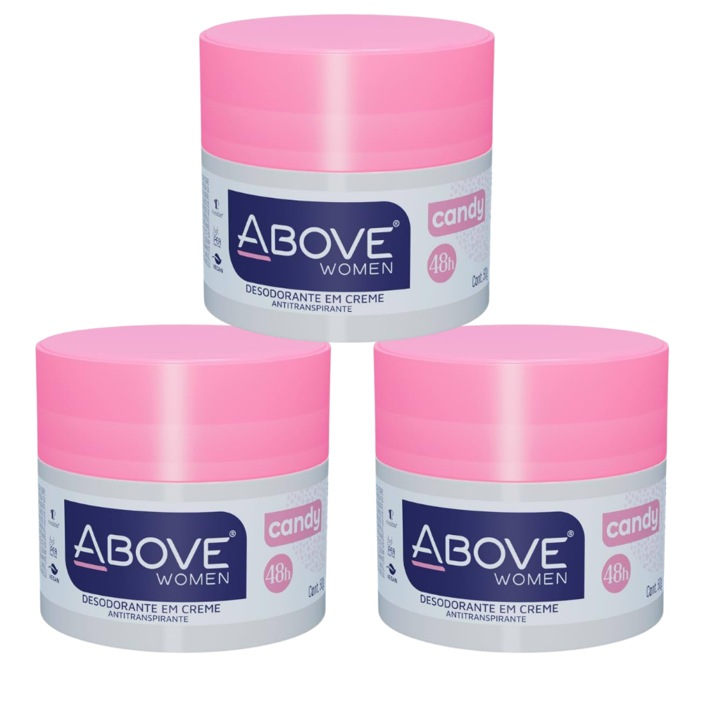 Monte seu Kit Desodorante em Creme Above 50g - Candy - 3