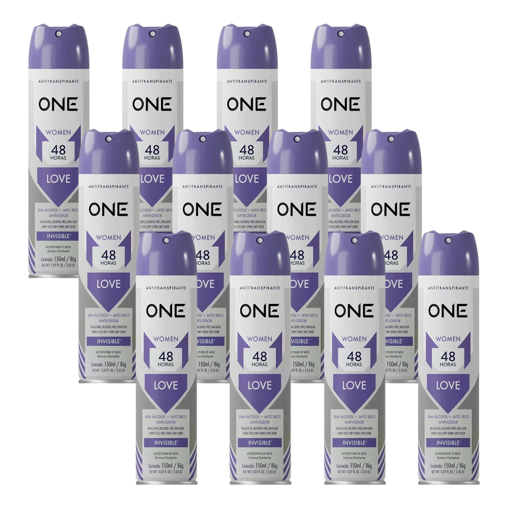 Desodorante Above One 150ml Energy Moving Sport Love Passion Monte seu Kit - Love - 12