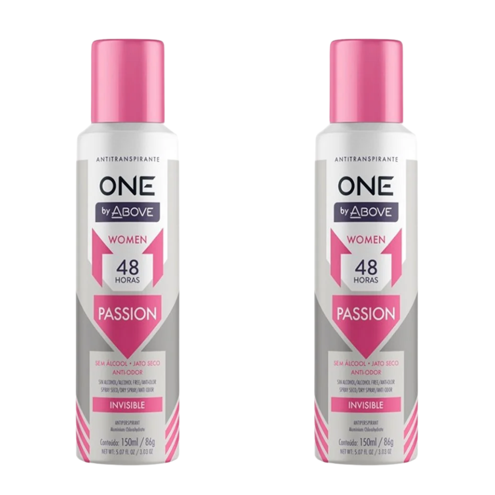 Desodorante Above One 150ml Energy Moving Sport Love Passion Monte seu Kit - Passion - 2