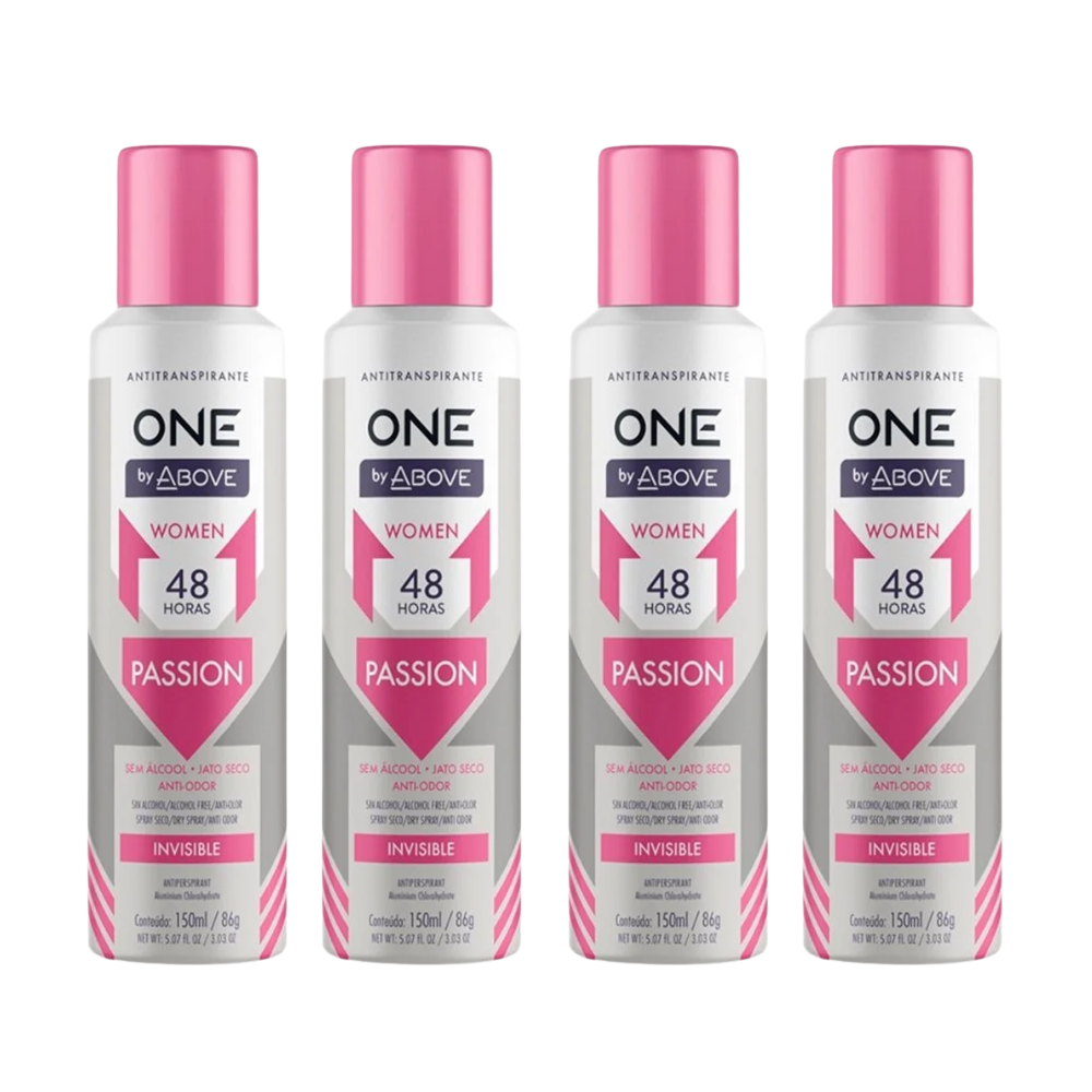 Desodorante Above One 150ml Energy Moving Sport Love Passion Monte seu Kit - Passion - 4