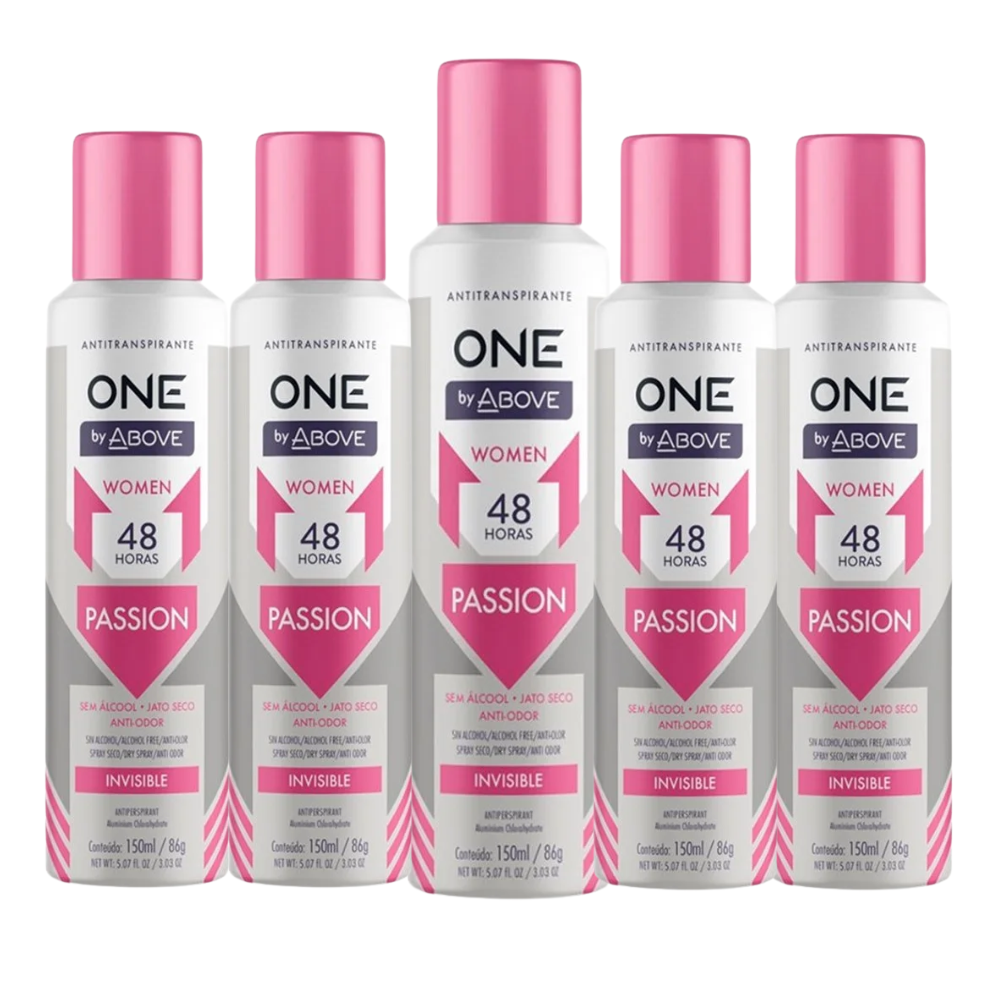 Desodorante Above One 150ml Energy Moving Sport Love Passion Monte seu Kit - Passion - 5