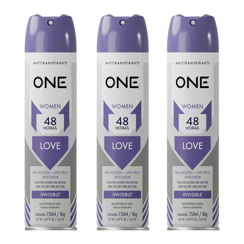 Desodorante Above One 150ml Energy Moving Sport Love Passion Monte seu Kit - Love - 3