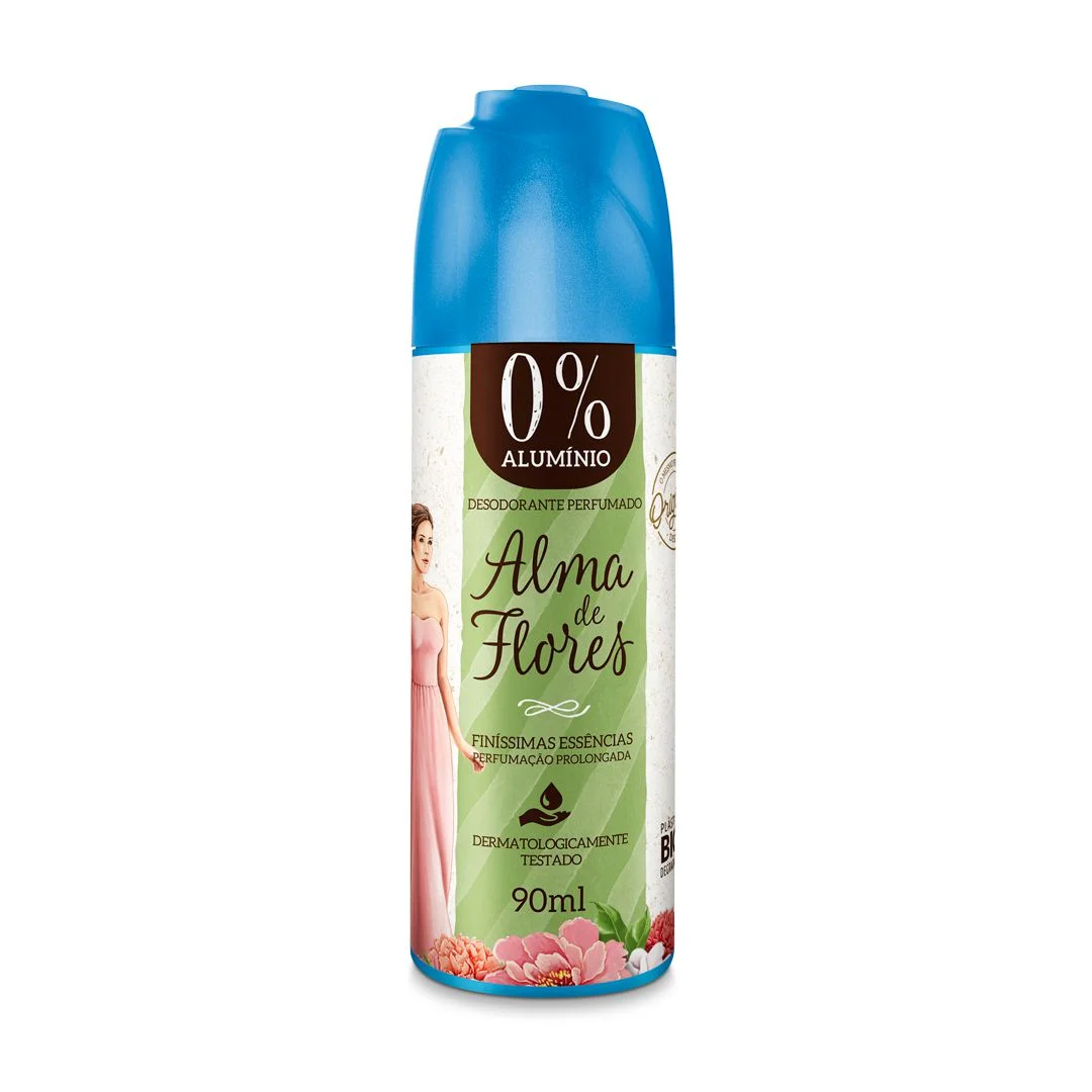 Desodorante Spray Alma de Flores Clássico 90ml