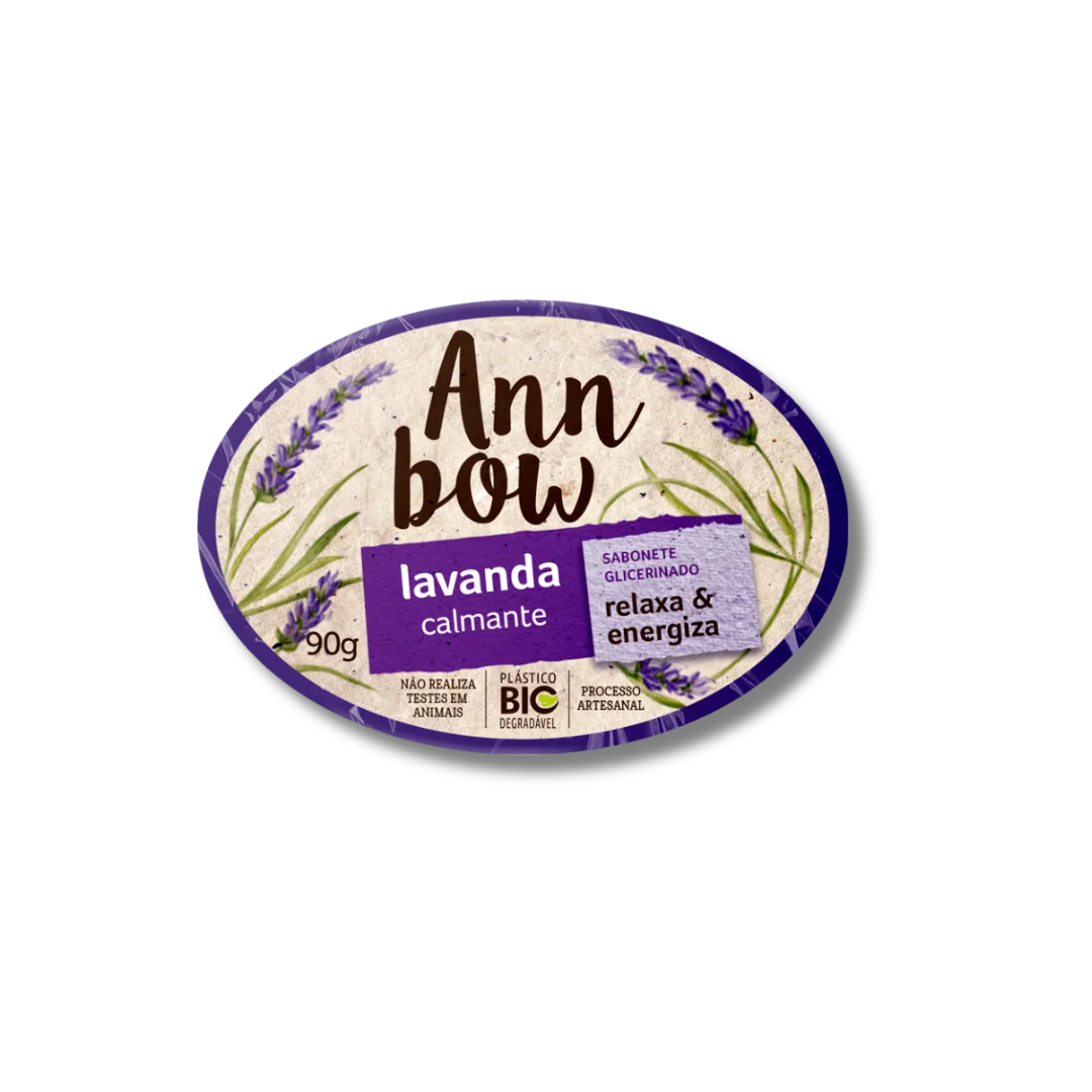 Sabonete Ann Bow Glicerinado Lavanda 90g