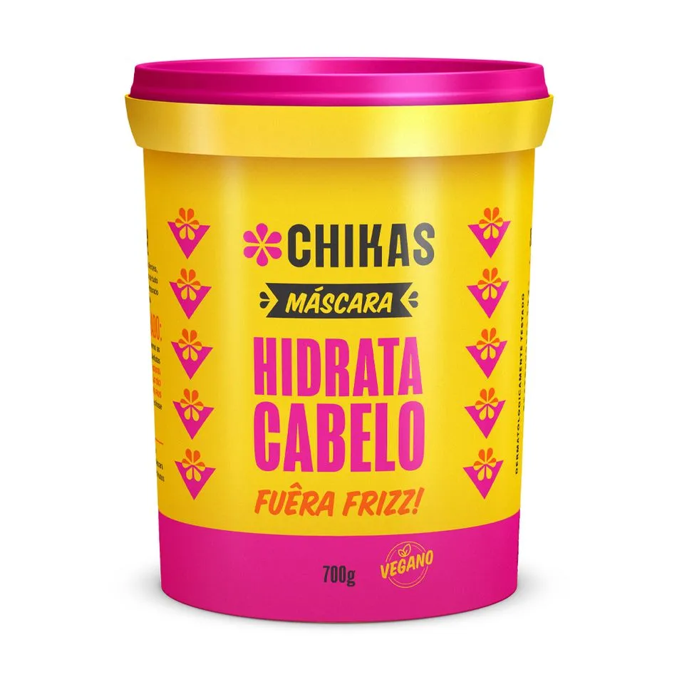 Mascara Hidrata Cabelo Chikas 700g