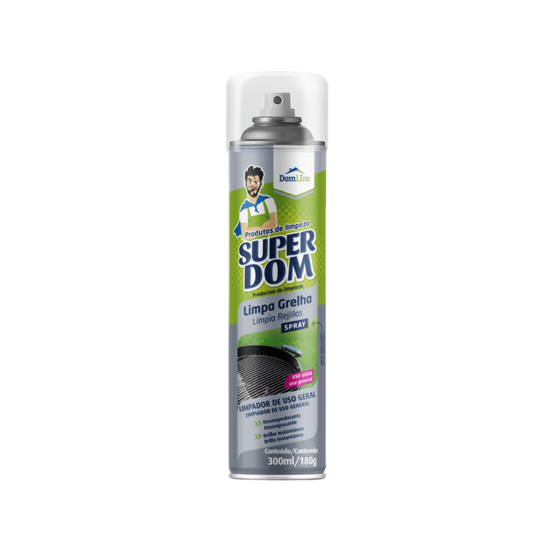 Limpa Grelha Spray Super Dom 250ml