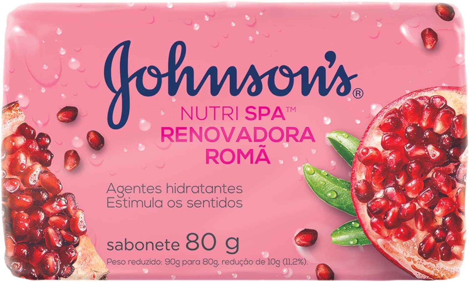 Sabonete Johnson's em Barra Romã 80g