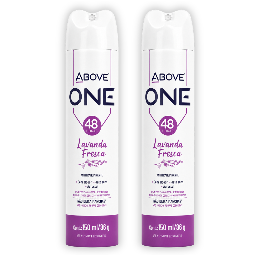 Kit 2 Desodorante Above One Women Moving 150ml
