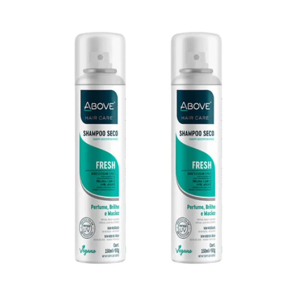 Kit 2 Shampoo a Seco Above Fresh 150ml