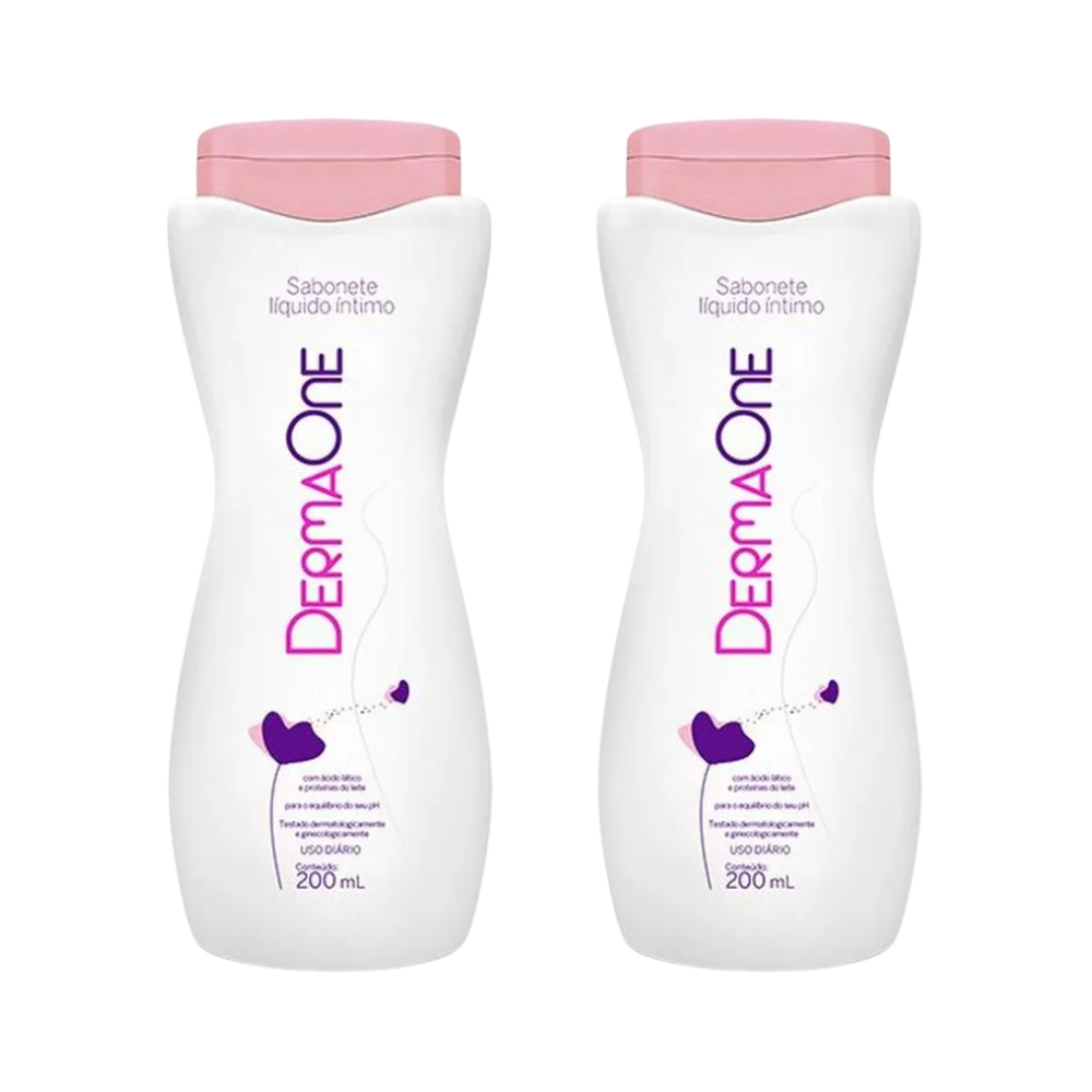 Kit 2 Sabonete Líquido Íntimo Dermaone 200ml