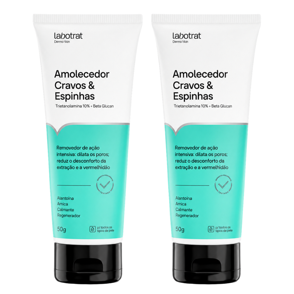Kit 2 Labotrat Amolecedor de Cravos e Espinhas 50g