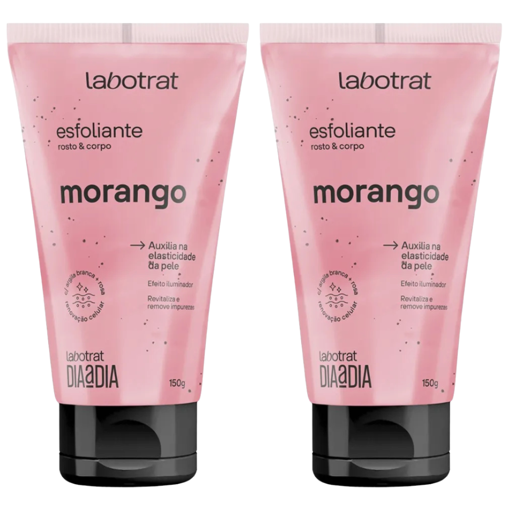 Kit 2 Labotrat Esfoliante Morango 150g