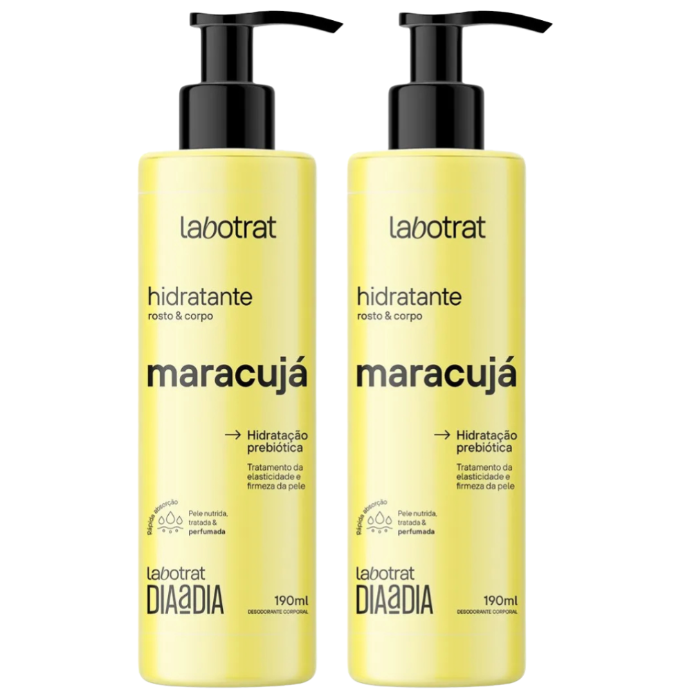 Kit 2 Labotrat Hidratante Maracujá 190ml
