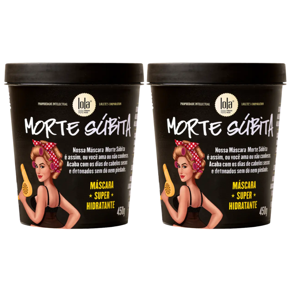Kit 2 Lola Mascara Morte Súbita 450g