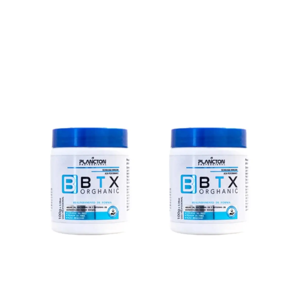 Kit 2 BTX Orghanic - Botox Plancton - 100g