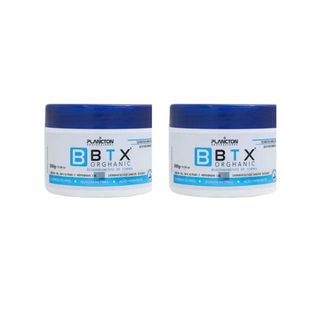 Kit 2 BTX Orghanic - Botox Plancton - 300g