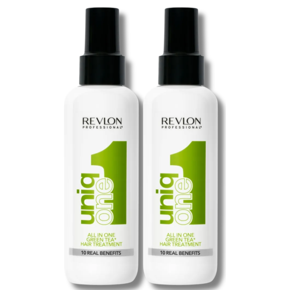 Kit 2 Revlon Uniq One Green Tea Leave-in 150ml
