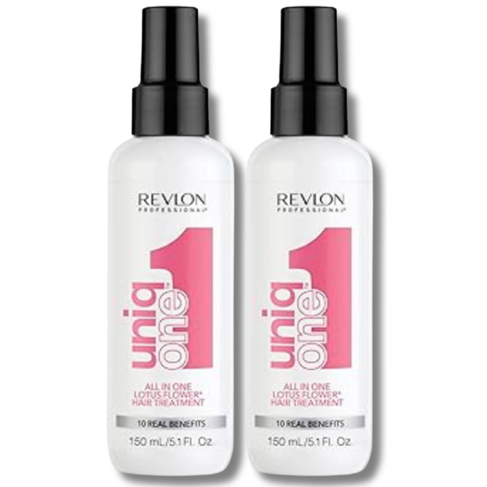 Kit 2 Revlon Uniq One Lotus Flower Leave-in 150ml