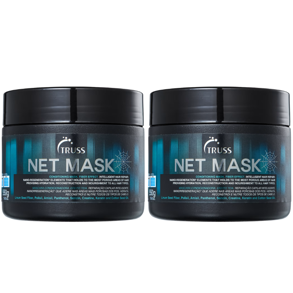 Kit 2 Truss Mascara Net Mask 550g