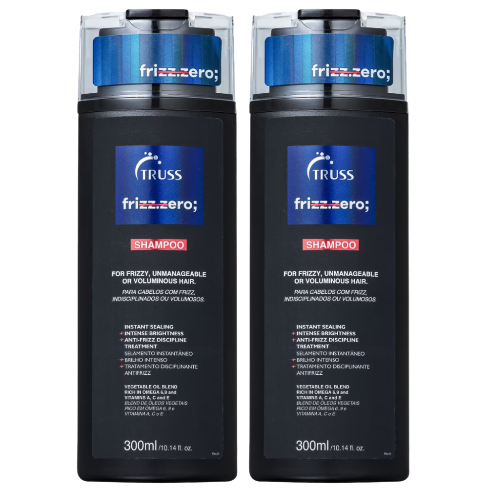 Kit 2 Truss Shampoo Frizz Zero 300ml