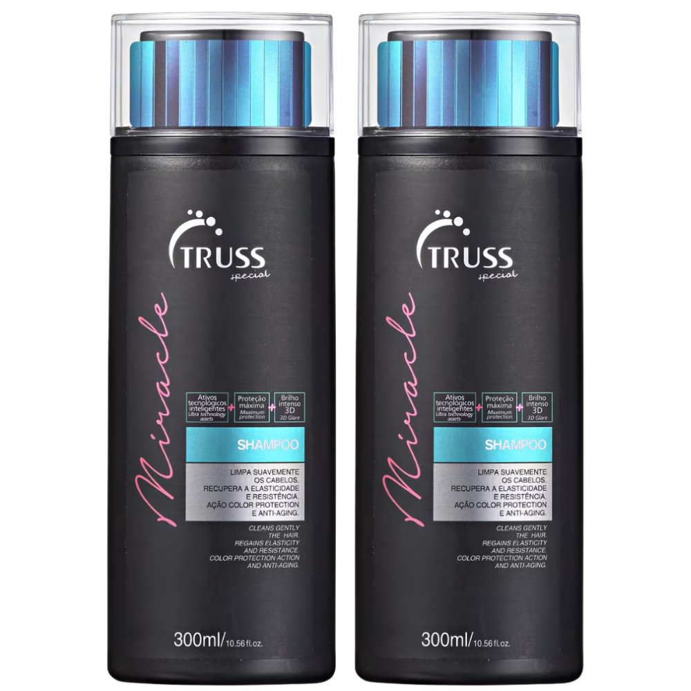 Kit 2 Truss Shampoo Miracle 300ml