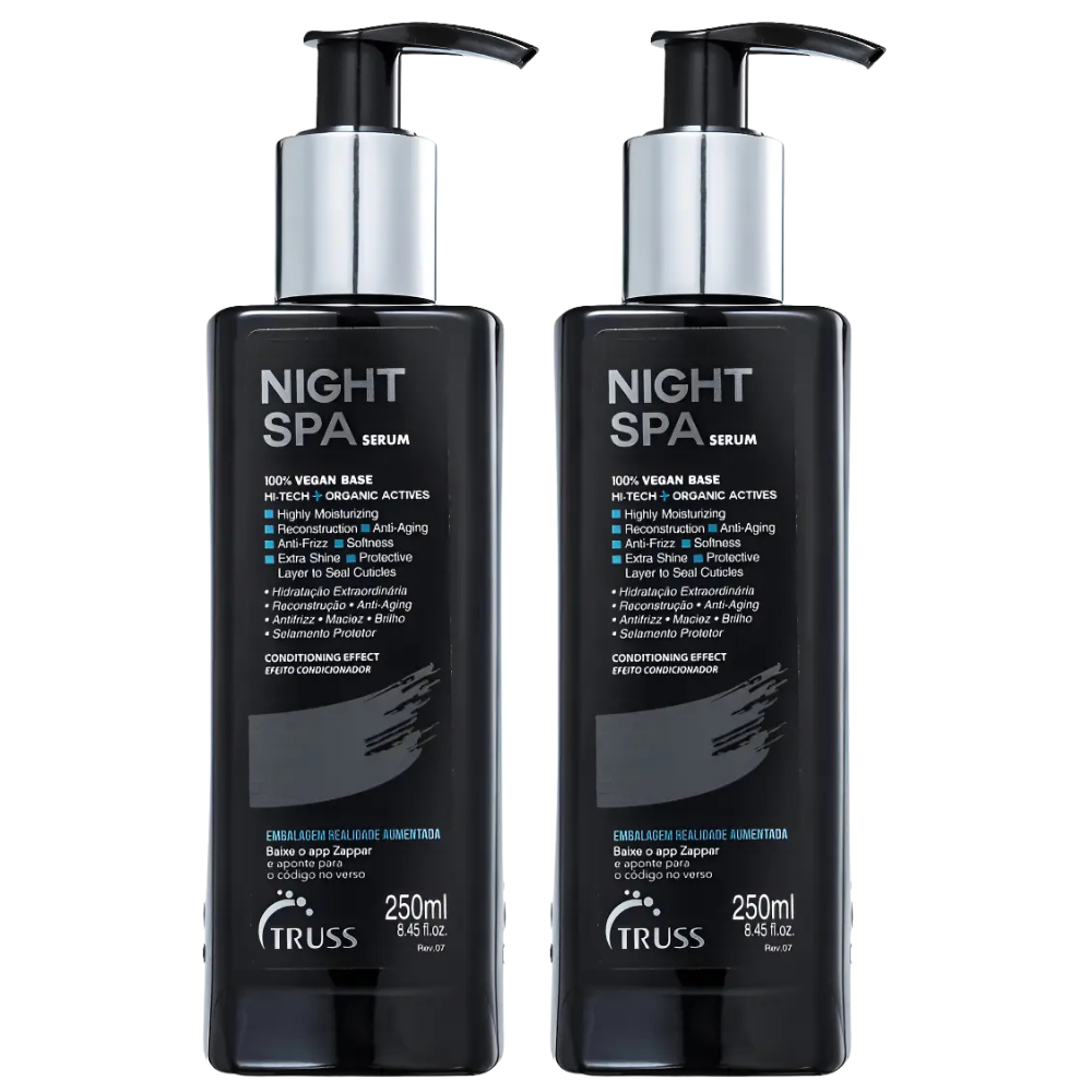 Kit 2 Truss Sérum Capilar Night Spa 250ml