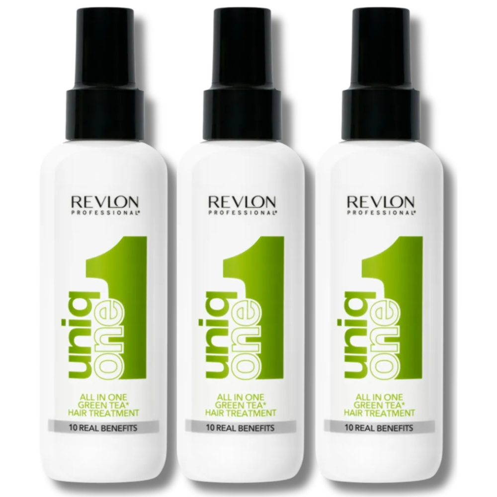 Kit 3 Revlon Uniq One Green Tea Leave-in 150ml