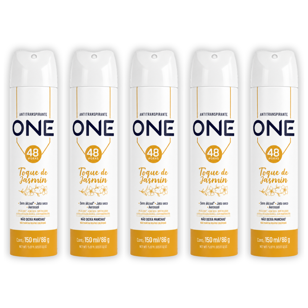 Kit 5 Desodorante Above One Women Love 150ml