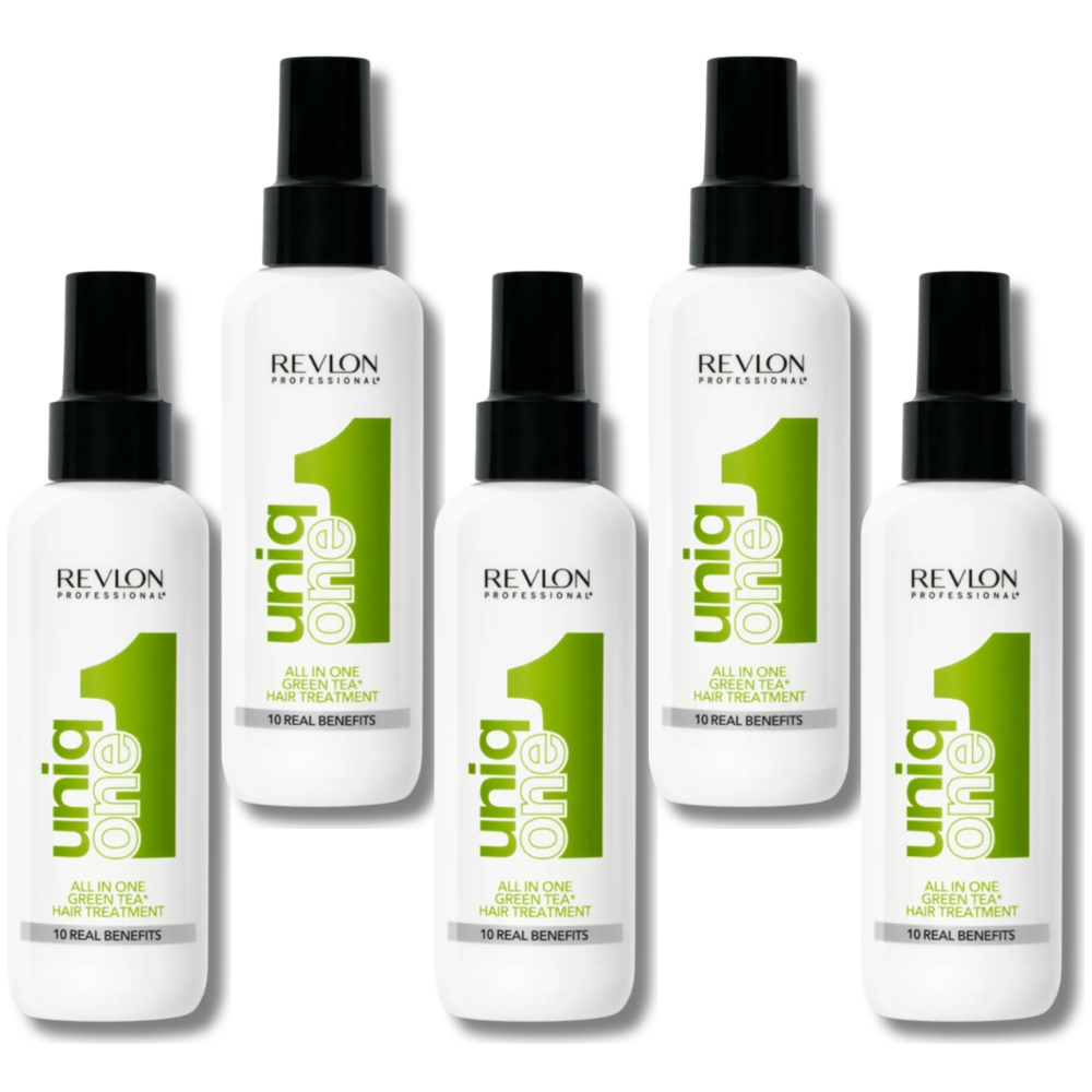 Kit 5 Revlon Uniq One Green Tea Leave-in 150ml