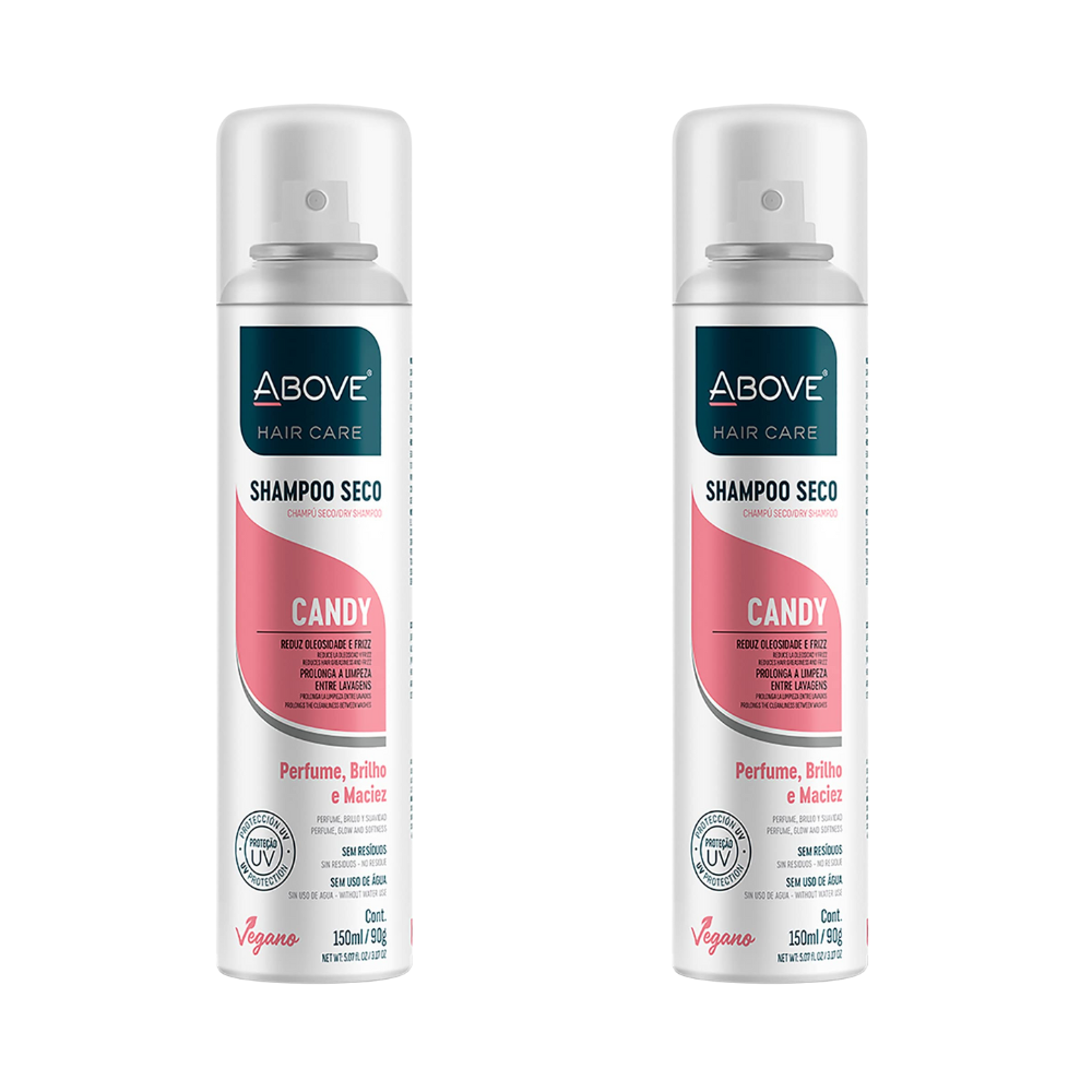 Shampoo a Seco Above 150ml Neutral Candy Coconut Fresh Monte seu Kit - Candy - 2
