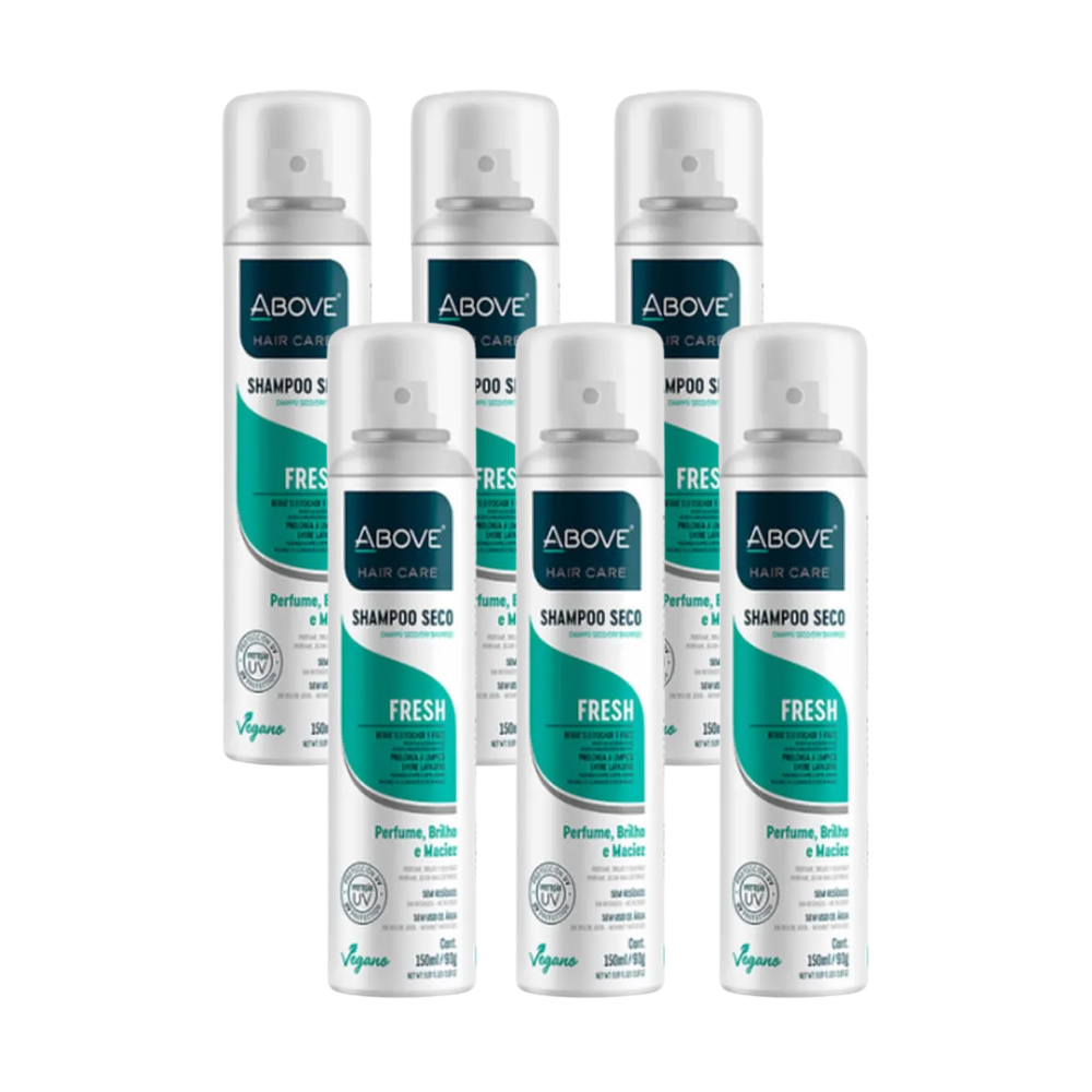 Shampoo a Seco Above 150ml Neutral Candy Coconut Fresh Monte seu Kit - Fresh - 6