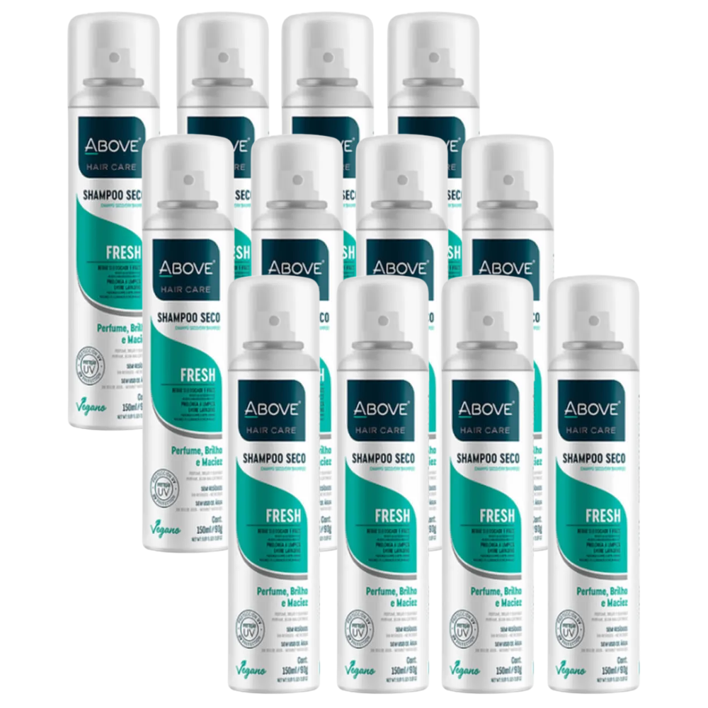 Shampoo a Seco Above 150ml Neutral Candy Coconut Fresh Monte seu Kit - Fresh - 12