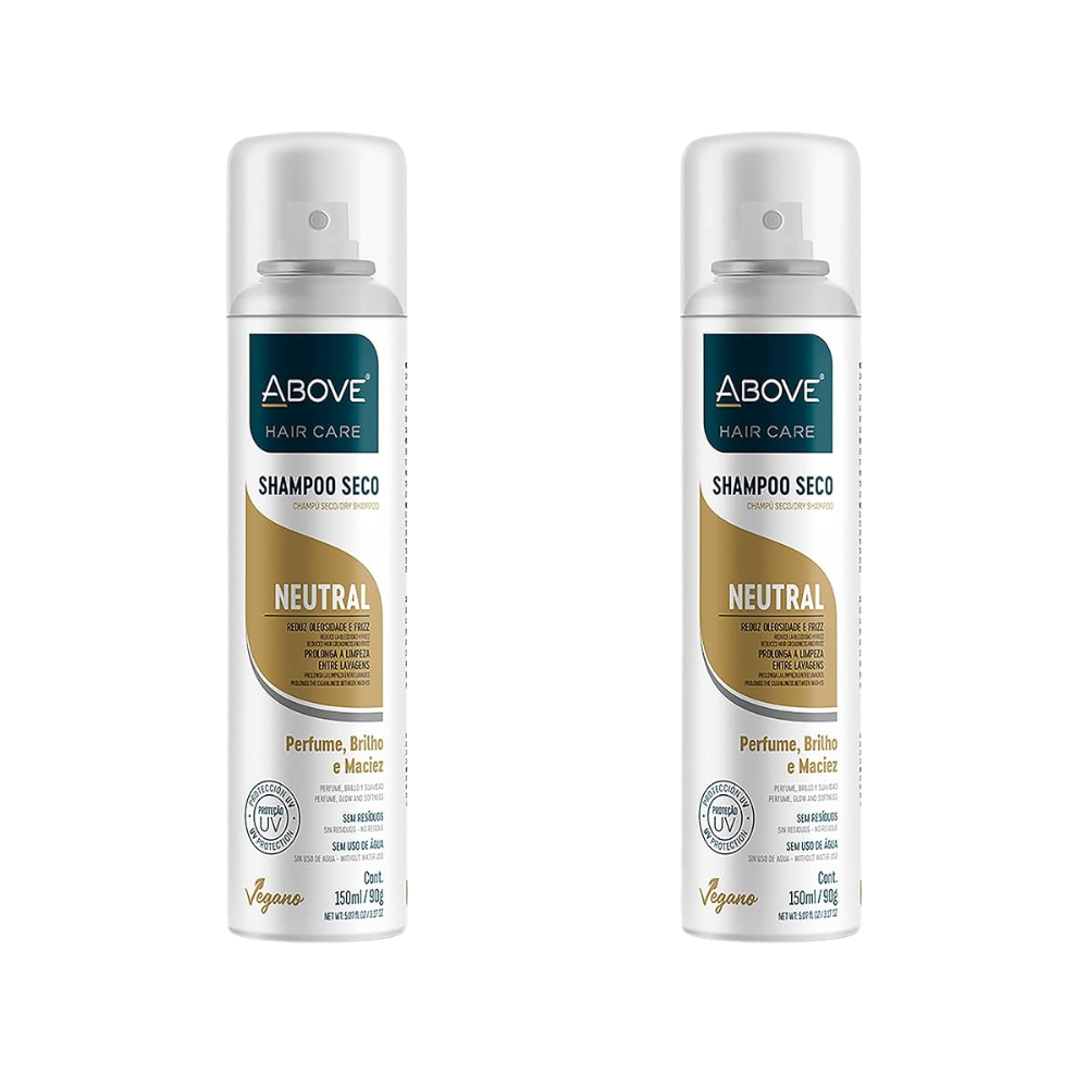 Shampoo a Seco Above 150ml Neutral Candy Coconut Fresh Monte seu Kit - Neutral - 2