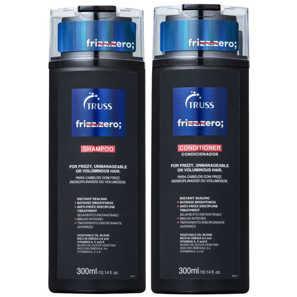 Kit Truss Shampoo e Condicionador  Frizz Zero 300ml