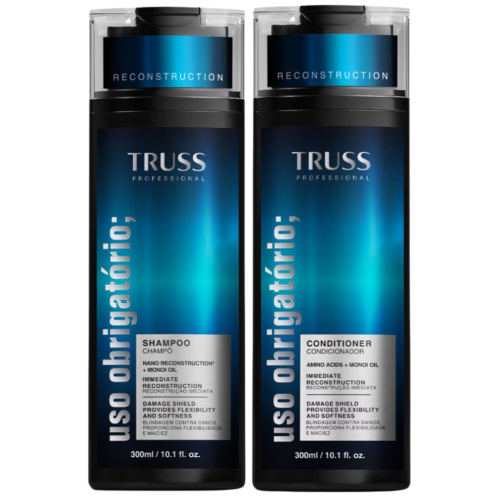 Kit Truss Shampoo e Condicionador Uso Obrigatorio 300ml