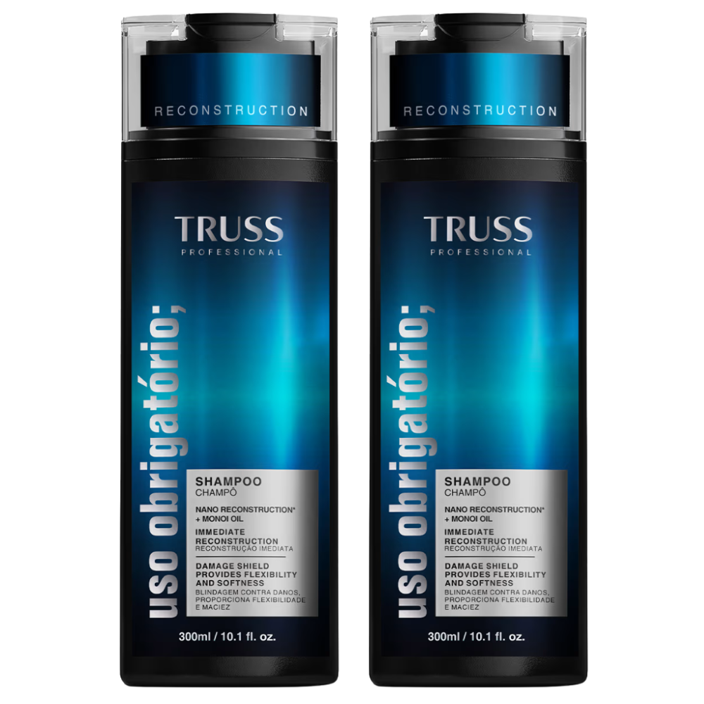Kit 2 Truss Shampoo Uso Obrigatorio 300ml