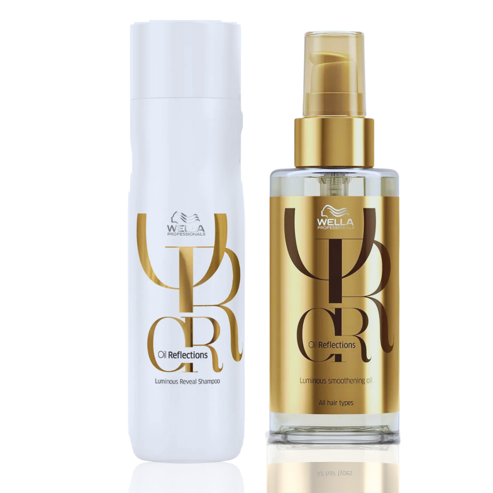 Kit Wella Oil Reflections Shampoo + Óleo Capilar