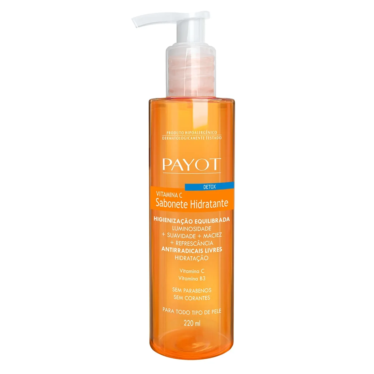 Sabonete Hidratante Payot Vitamina C Detox 220ml
