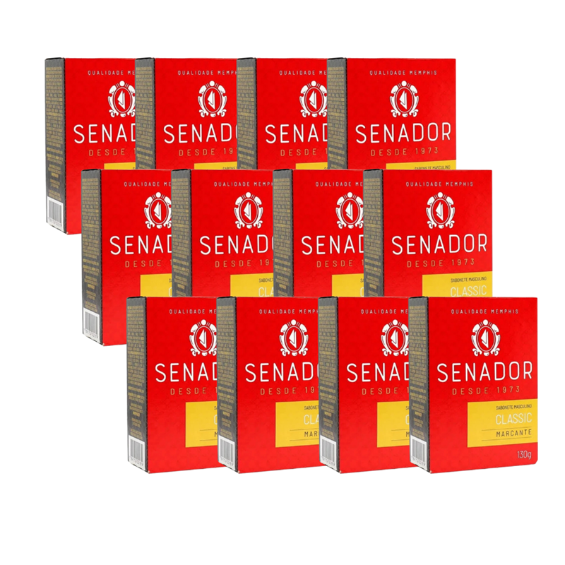 Sabonete Senador Monte seu Kit - CLASSIC - 12