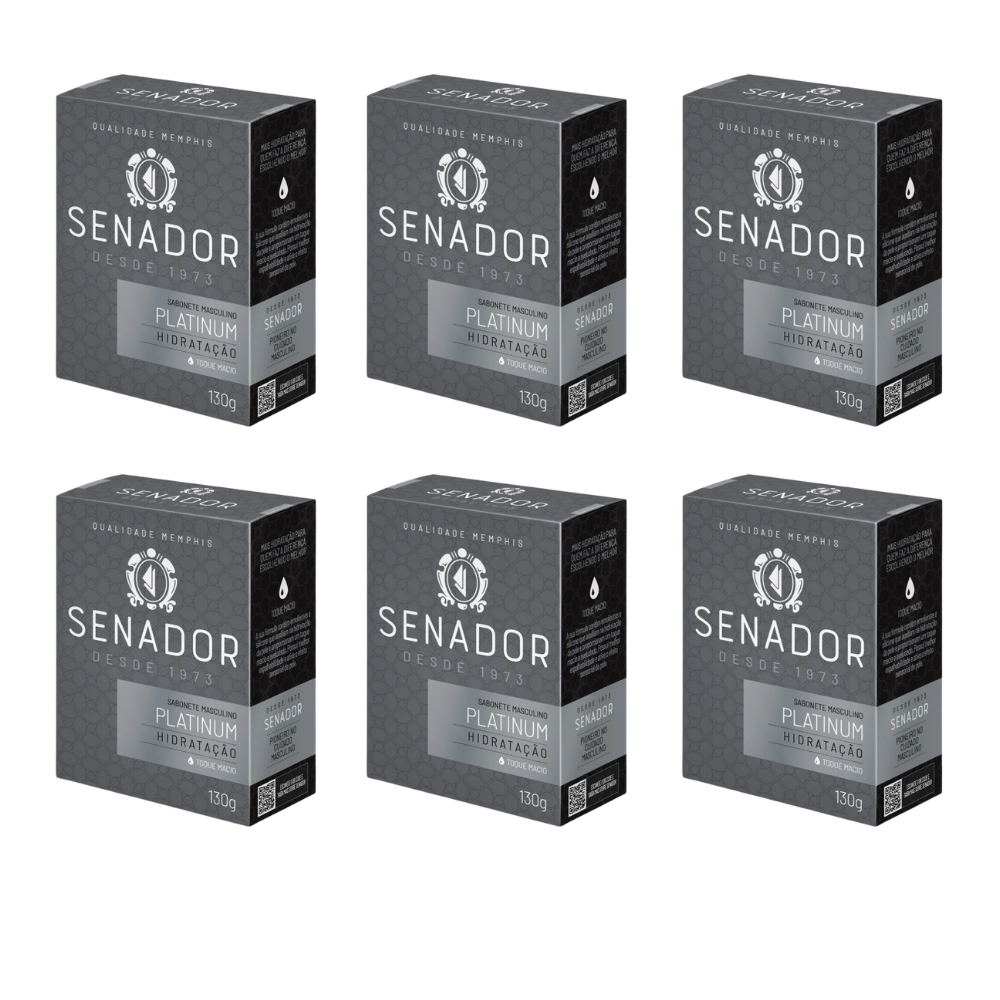 Sabonete Senador Monte seu Kit - PLATINUM - 6